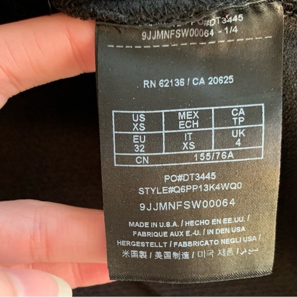 3 For $20 GUESS Black Peplum Blouse/ Tank Top - Picture 4 of 4